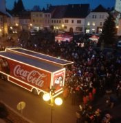 Vánoční Coca Cola kamion * Tachov 2018
